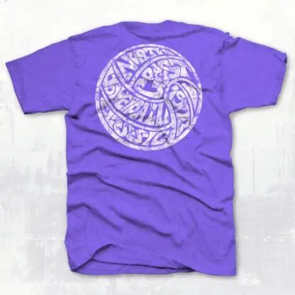 1973 Volleyball Shirt Purple Shortsleeve