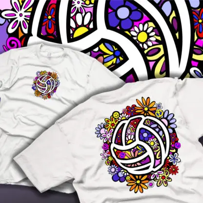 Flower Power Volleyball Shirt