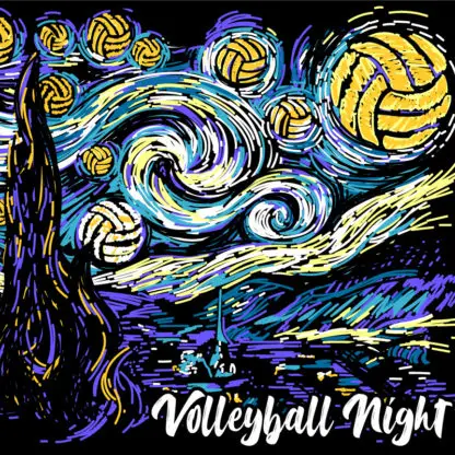 Volleyball Night Tee Shirt