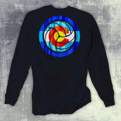 Colorado Flag Volleyball Shirt Longsleeve