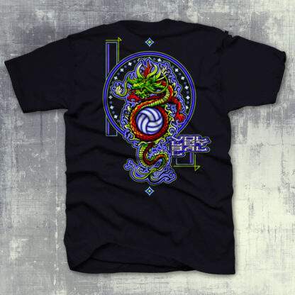 Dragon Volleyball Shirt Design