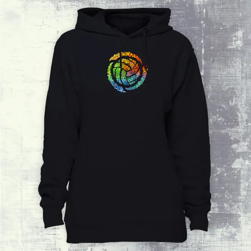 Spiral Volleyball Hoodie