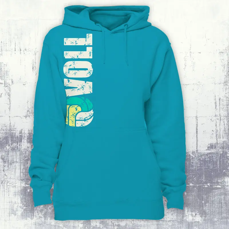 Sapphire Volleyball Hooded Sweatshirt